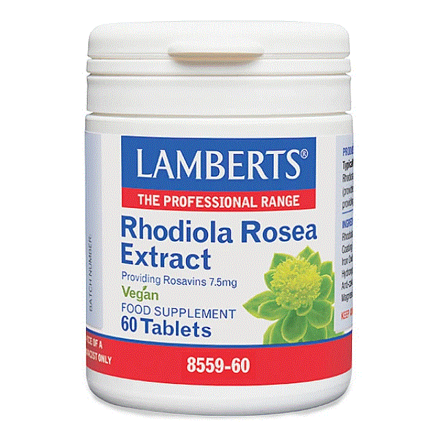 Lamberts Rhodiola Rosea 60tabs
