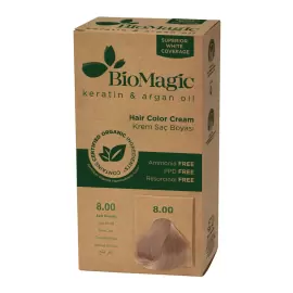 BioMagic Hair Color Keratin & Argan Oil Cream Ligh
