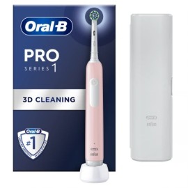 Oral-B Pro Series 1 Pink & Travel Size Ηλεκτρική Ο