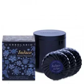 L Erbolario Indaco Αρωματικό Σαπούνι 3x100gr