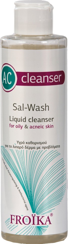 FROIKA AC SAL WASH LIQUID CLEANSER FOR OILY &