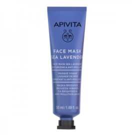 Apivita Face Mask Sea Lavender Μάσκα Προσώπου Με Θ