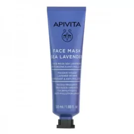 Apivita Face Mask Sea Lavender Μάσκα Προσώπου Με Θ