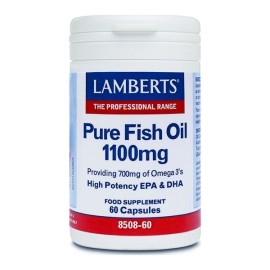 LAMBERTS PURE FISH OIL 1100MG 60CAPS