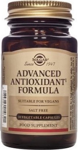 SOLGAR ADVANCED ANTIOXIDANT FORMULA 30CAP