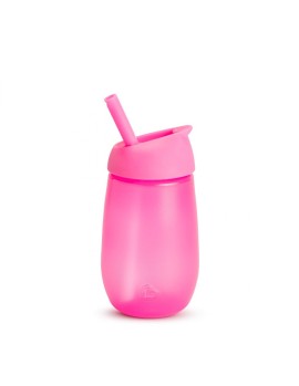 Munchkin Simple Clean Straw Cup 12m+ Pink Ροζ Ποτη