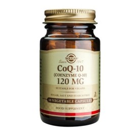 SOLGAR COENZYME Q10 120MG 30VCAP