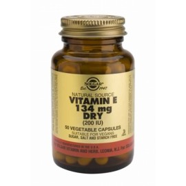 SOLGAR VITAMIN E 200 IU DRY 50VCAP