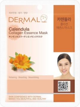 Dermal Calendula Collagen Essence Mask Μάσκα Προσώ