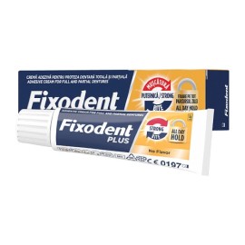 Fixodent Plus Strong Bite No Flavor 40g