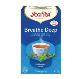 Yogi Tea Breathe Deep Bio 17 Teabags Βιολογικό Τσά