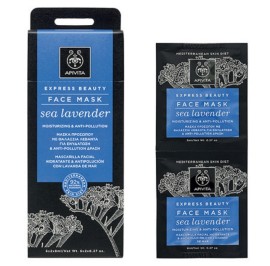 APIVITA EXPRESS BEAUTY FACE MASK SEA LAVENDER 2X8M