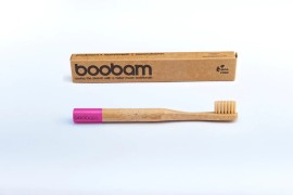 Boobam Boobambrush Style Medium Pink Οδοντόβουρτσα