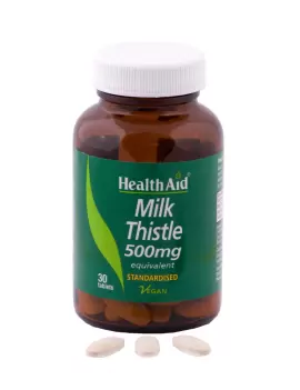 HEALTH AID MILK THISTLE 500MG 30TABS