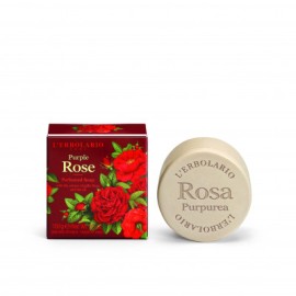 L Erbolario Rosa Purpurea Soap Αρωματικό Σαπούνι 1