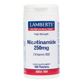 Lamberts Nicotinamide  (Vitamin B3) 250mg 100tabs