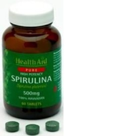 HEALTH AID SPIRULINA 500MG TABLETS 60S