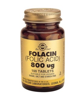 SOLGAR FOLIC ACID 800MG TABS 100S