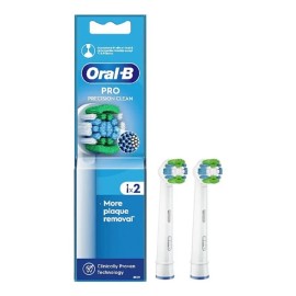 Oral-B Precision Clean Ανταλλακτικές Κεφαλές 2 τεμ