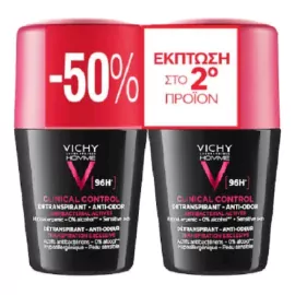 Vichy Homme 96h Clinical Control Deodorant Roll-On