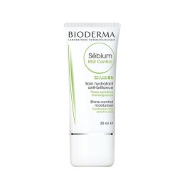Bioderma Sebium Mat Control Κρέμα Προσώπου Για Λιπ