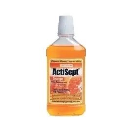 Intermed Actisept Orange Mouthwash Στοματικό Διάλυ