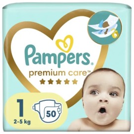 Pampers Premium Care Πάνες Μέγεθος 1 (2kgr-5kgr) 5