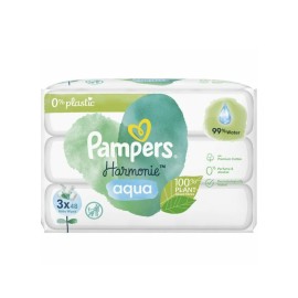 Pampers Harmonie Μωρομάντηλα Καθαρισμού 3Χ48 τεμάχ
