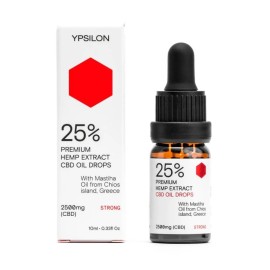 Ypsilon Premium Hemp Extract CBD Oil 25% Strong με