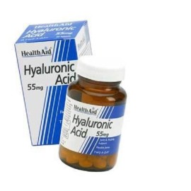 HEALTH AID HYALURONIC ACID 55MG 30S