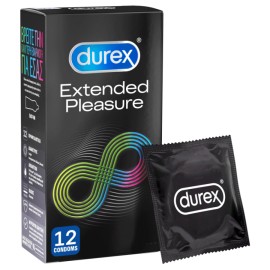 Durex Extended Pleasure Προφυλακτικά 12 Τεμάχια