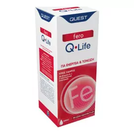 Quest Fero Q Life Υγρός Σίδηρος Πορτοκάλι & Μέλι 2