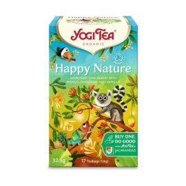 Yogi Tea Happy Nature 17 Teabags Βιολογικό Τσάϊ Γι