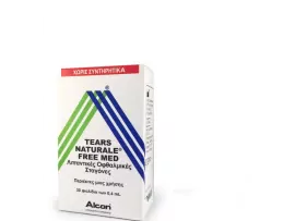 ALCON TEARS NATURALE FREE MED 30X0.4ML