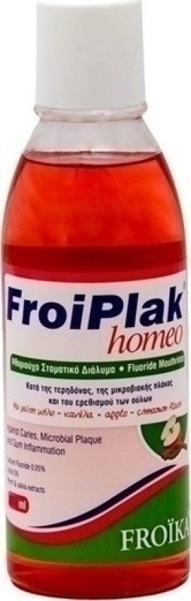 FROIKA FROIPLAK HOMEO MOUTHWASH ΜΕ ΓΕΥΣΗ ΜΗΛΟ- ΚΑΝ