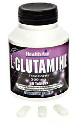 HEALTH AID L-GLUTAMINE 500mg 60s