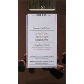 KORRES ARGAN OIL 6.1 ΜΟΝΙΜΗ ΒΑΦΗ ΞΑΝΘΟ ΣΚΟΥΡΟ ΣΑΝΤ