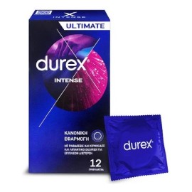 Durex Intense Προφυλακτικά με Κουκίδες, Ραβδώσεις