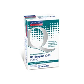 LAMBERTS CO-ENZYME Q10 200mg CAPS 60ΤΜΧ
