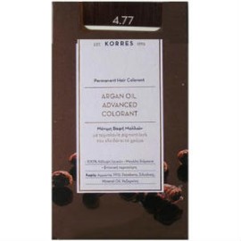 Korres Argan Oil Advanced Colorant 4.77 Σκούρο Σοκ