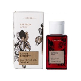 Korres Saffron Amber Eau de Toilette 50ml