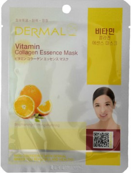 Dermal Vitamin Collagen Essence Mask  Μάσκα Προσώπ