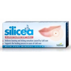 Hubner Silicea Cold Sore Lip Gel Γέλη Επιχείλιου Έ