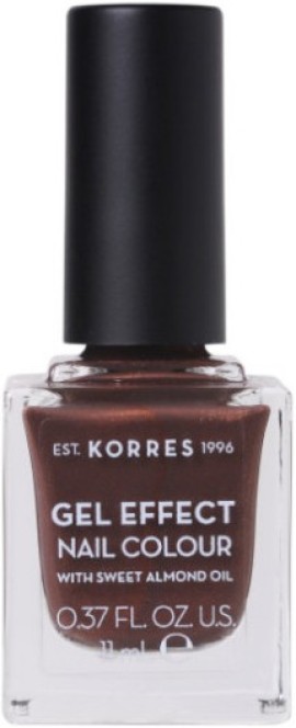 KORRES GEL EFFECT NAIL COLOUR No61 SEASHELL 11ML