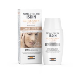 ISDIN FOTOULTRA 100 ACTIVE UNIFY COLOR FUSION FLUI