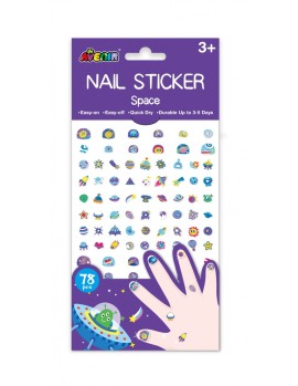 Avenir Nail Sticker-Space (Big) Αυτοκόλλητα Νυχιών