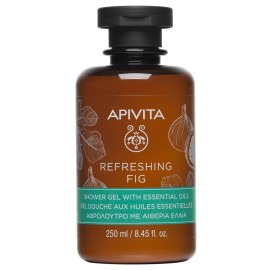 Apivita Refreshing Fig Shower Gel Αφρόλουτρο Με Αι