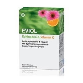 EVIOL ECHINACEA & VITAMIN C 30 ΜΑΛΑΚΕΣ ΚΑΨΟΥΛΕΣ