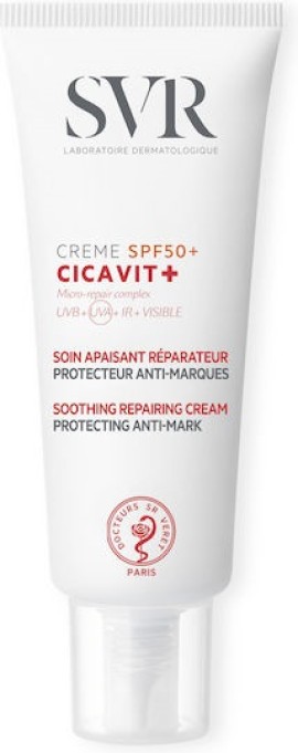 SVR Laboratoire Cicavit+ Creme SPF50+ Αντηλιακή Κα
