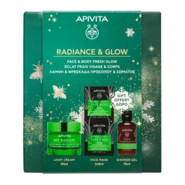 Apivita Promo Bee Radiant Cream Light Texture Ενυδ